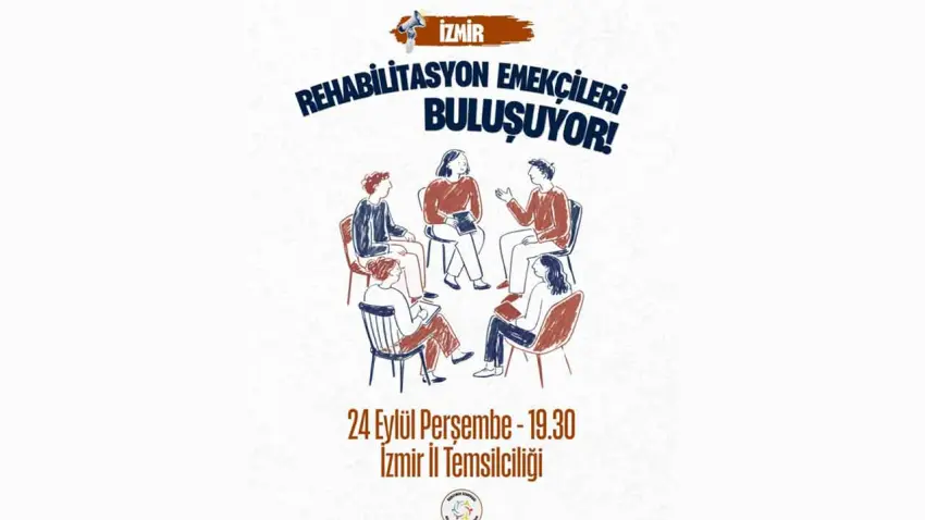 Rehabilitasyon emekçileri İzmir’de buluşuyor haberinin görseli