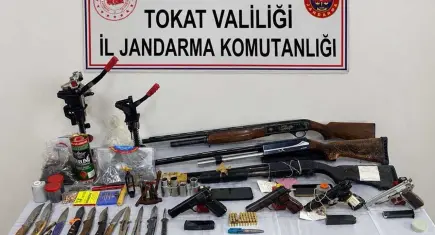 Jandarmadan silah kaçakçılığı operasyonu: 11 gözaltı