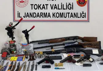 Jandarmadan silah kaçakçılığı operasyonu: 11 gözaltı