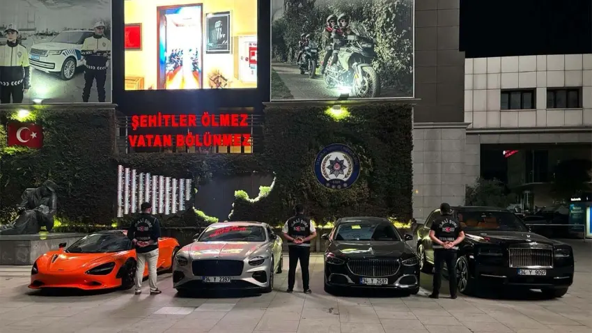 Operasyondan günler önce 26 bin liraya devretmişlerdi: 200 milyonluk lüks araçlara el konuldu haberinin görseli
