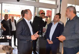 Kırkpınar'dan Bayındır ve Tire çıkarması: Her zaman esnafımızın ve üreticimizin yanındayız
