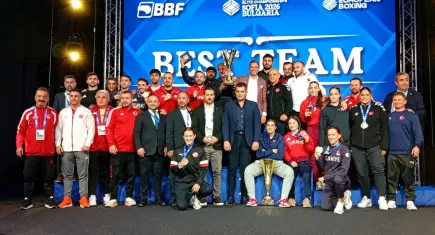 Türkiye Olimpik Kadın Boks Milli Takımı Avrupa şampiyonu oldu