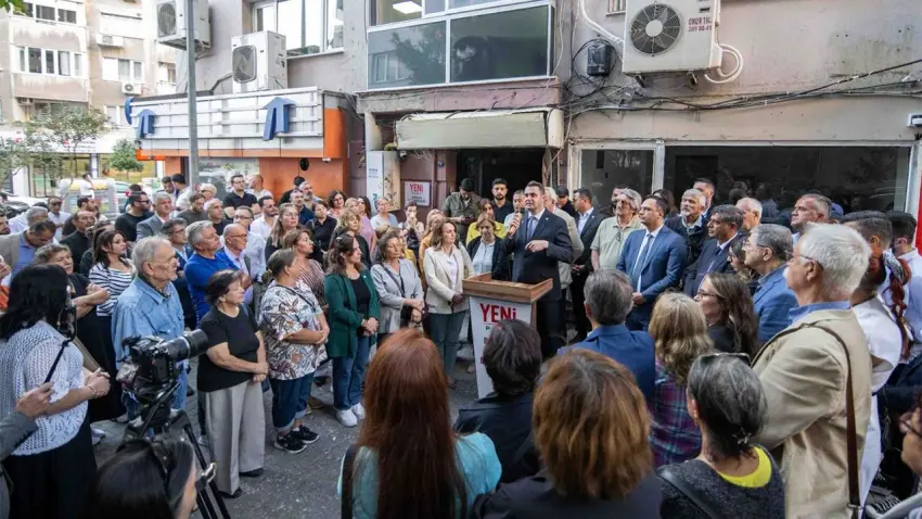 YENİ Parti Bornova İlçe Başkanlığı açıldı haberinin görseli