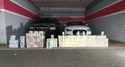 Vanlı Kara Haydar’a ait iki lüks araçtan 934 milyon TL tutarında euro ve dolar çıktı