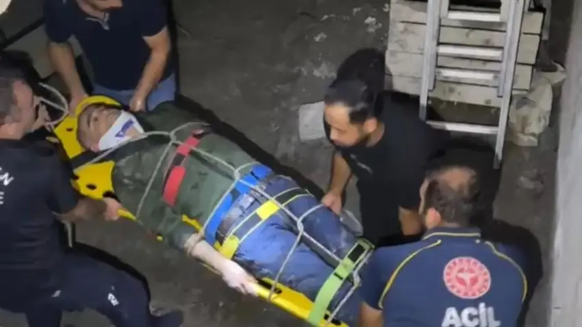Adıyaman’da inşaatta bekçilik yapan 63 yaşındaki adam merdiven boşluğuna düştü haberinin görseli