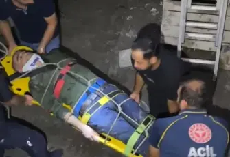 Adıyaman’da inşaatta bekçilik yapan 63 yaşındaki adam merdiven boşluğuna düştü