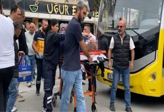 İnegöl’de özel halk otobüsünün çarptığı kadın yaşam mücadelesini kaybetti