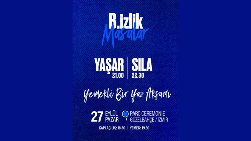 Yaşar ve Sıla, İzmir’de aynı sahnede buluşacak haberinin görseli