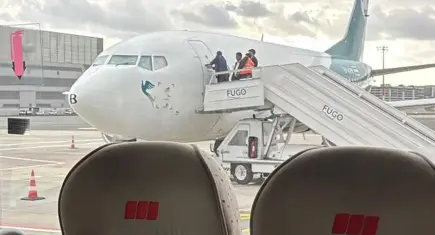 İstanbul Havalimanı’nda uçağa haciz geldi