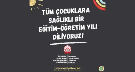İstanbul Tabip Odası’ndan okullar için çağrı: Çocukların sağlığı kamusal sorumluluk