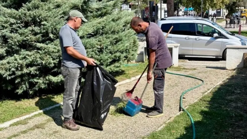 Menderes Belediyesi'nden çevre temizliği haberinin görseli