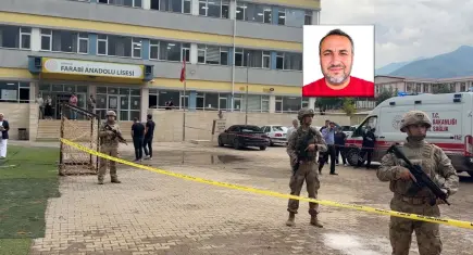 Osmaniye'de öğretmene silahlı saldırı: Okul bahçesinde tartıştığı amcasını öldürdü