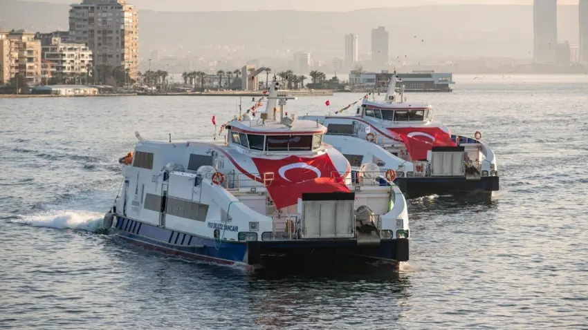 Yolcuların yüzde 90’ı İZDENİZ’den memnun haberinin görseli