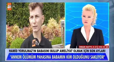 Müge Anlı'da yürek yakan olay: Hamid Yorulmaz'ın biyolojik babası aranıyor! "Annem ölümüm pahasına babamın kim olduğunu saklıyor!"