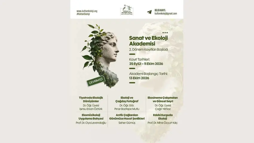 Sanat ve Ekoloji Akademisi ikinci dönemine hazırlanıyor haberinin görseli
