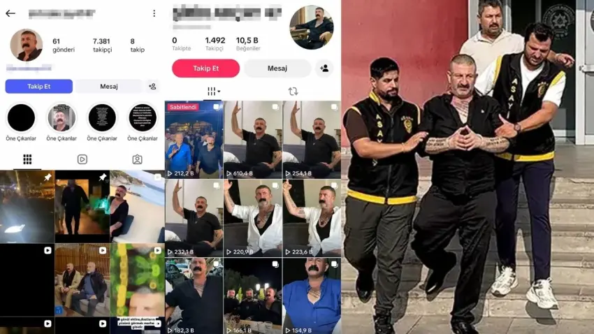 Çobanı öldüren cinayet sanığı sosyal medya fenomeni olmaya çalışırken Adana’da yakalandı haberinin görseli