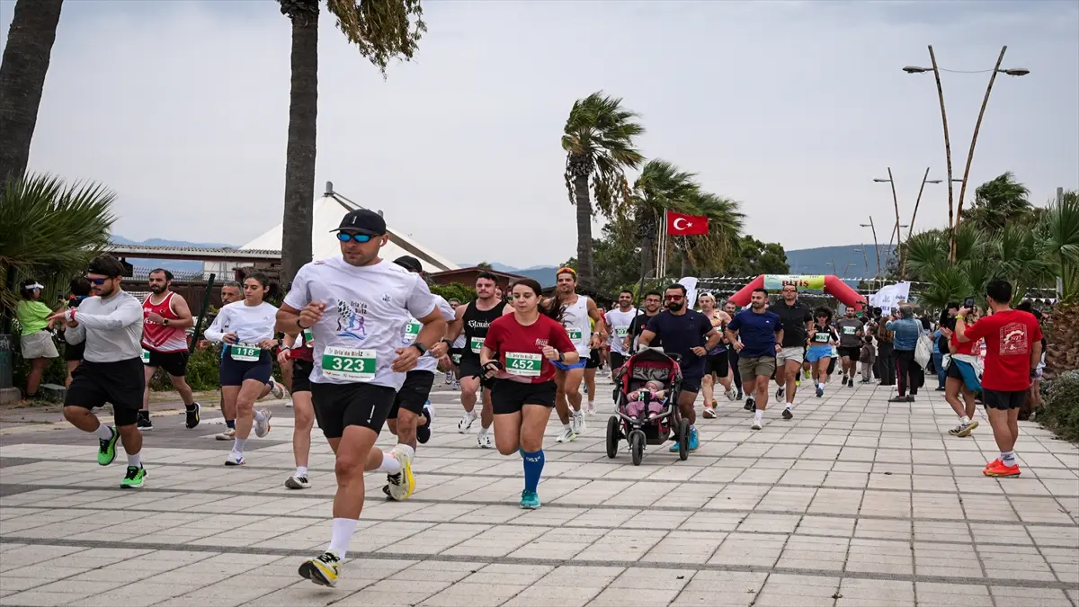 Koşu tutkusu artık kızı Deniz’le birlikte görseli