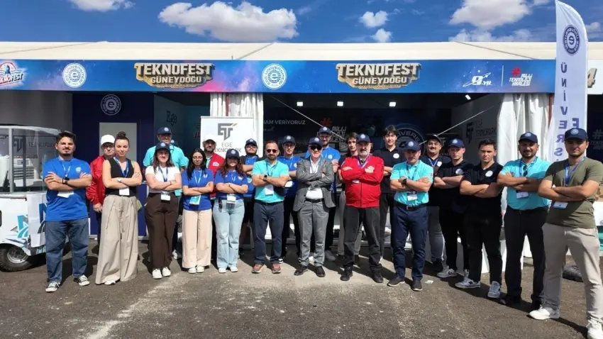 Ege Üniversitesi öğrencileri TEKNOFEST 2026’ya damga vurdu haberinin görseli