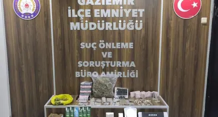 Gaziemir'de uyuşturucu operasyonu: 2 şüpheli gözaltına alındı