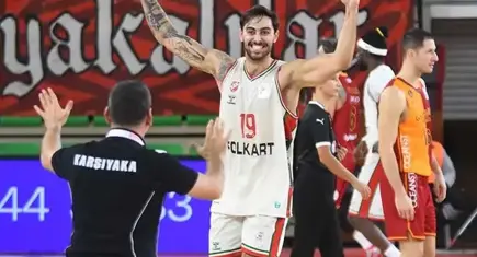 Karşıyaka'dan muhteşem geri dönüş: Kaf-Kaf, Galatasaray'ı uzatmada devirdi