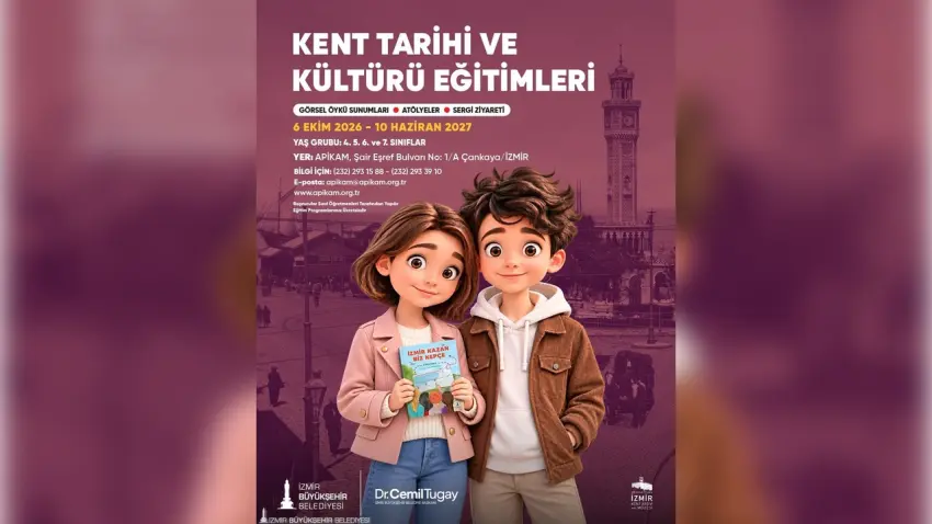 APİKAM’da çocuklara kent tarihi ve kültürü eğitimi haberinin görseli