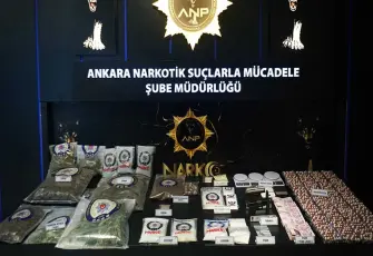 Ankara'da narkotik operasyonları: 32 tutuklama