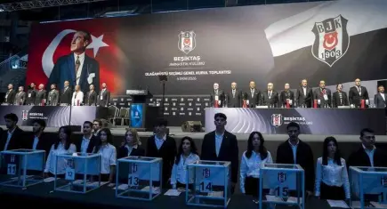 Beşiktaş’ta olağanüstü genel kurulunda oy verme işlemi başladı