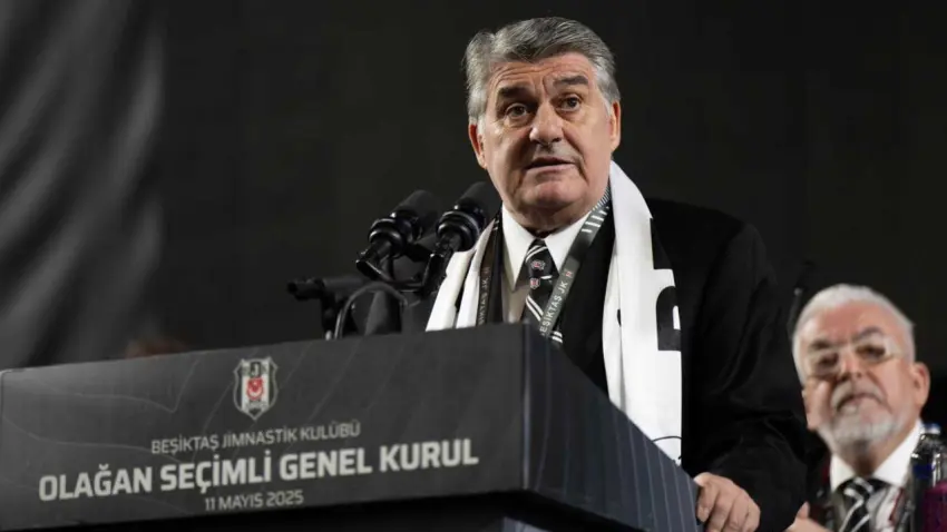 Beşiktaş'ta Serdal Adalı yeniden başkanlığa seçildi haberinin görseli