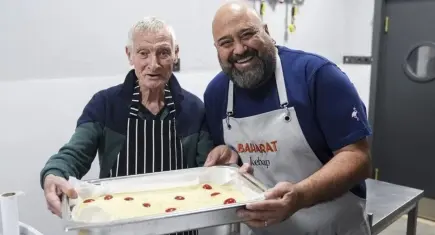 Somer Şef, huzurevi sakinleriyle mutfakta buluştu