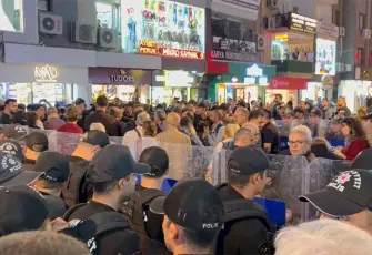 Cemil Tugay’ın AK Parti’ye geçiş iddiası sokağa taştı: Yürüyüşe polis engeli