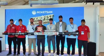 EÜ TEKNOFEST Güneydoğu'da En Güzel Roket Ödülü’nü aldı