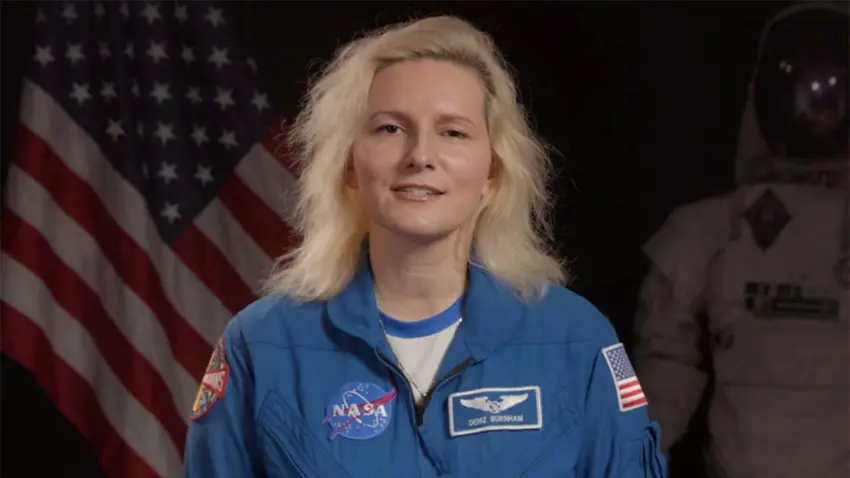 NASA’nın Adana doğumlu Astronotu Deniz Burnham’dan mesaj: Uzaydan hemşehrilerime el sallayacağım haberinin görseli