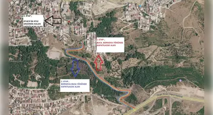 Şahin Tepesi yolunda 100 günlük çalışma: Trafik kademeli kapanacak