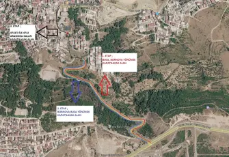 Şahin Tepesi yolunda 100 günlük çalışma: Trafik kademeli kapanacak