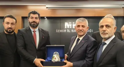 Bulgaristan parlamentosundan MHP İzmir İl Başkanlığına ziyaret