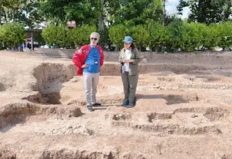 Ege Üniversitesi Rektörü Alcı, Gürcütepe Kazısı’nı ziyaret etti