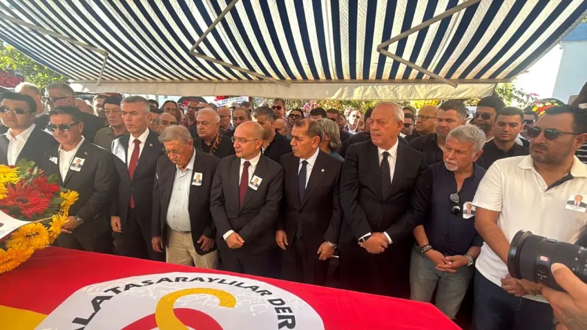 Galatasaraylılar Derneği eski Başkanı Fidel Berber son yolculuğuna uğurlandı haberinin görseli
