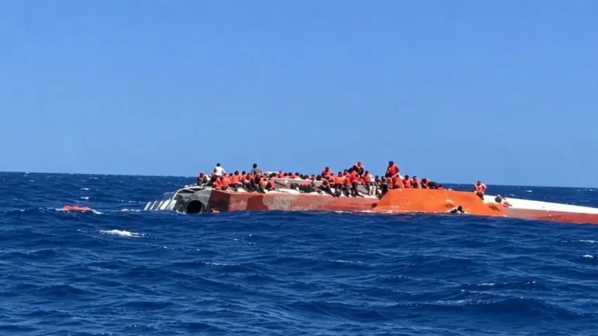 Girne açıklarında batan gemide bir kişinin daha naaşına ulaşıldı haberinin görseli