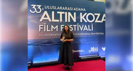 İEÜ mezunu genç yönetmene Altın Koza’da Jüri Özel Ödülü