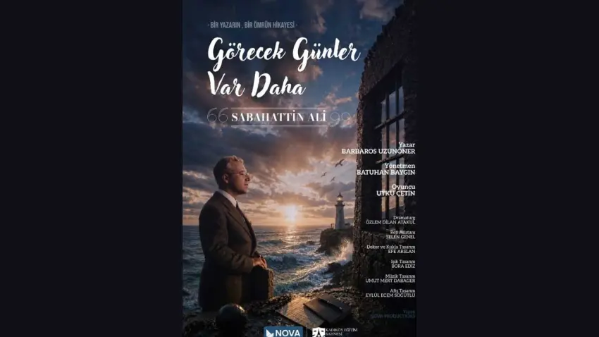Sabahattin Ali’nin hayatı “Görecek Günler Var Daha” ile sahneye taşınıyor haberinin görseli