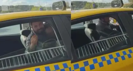 Taksici ile yolcular arasında ‘bagaj yardım’ tartışması: Ben nakliyeci değilim, taksiciyim