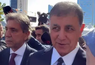 Cemil Tugay, AK Parti Genel Merkezi'ne geldi