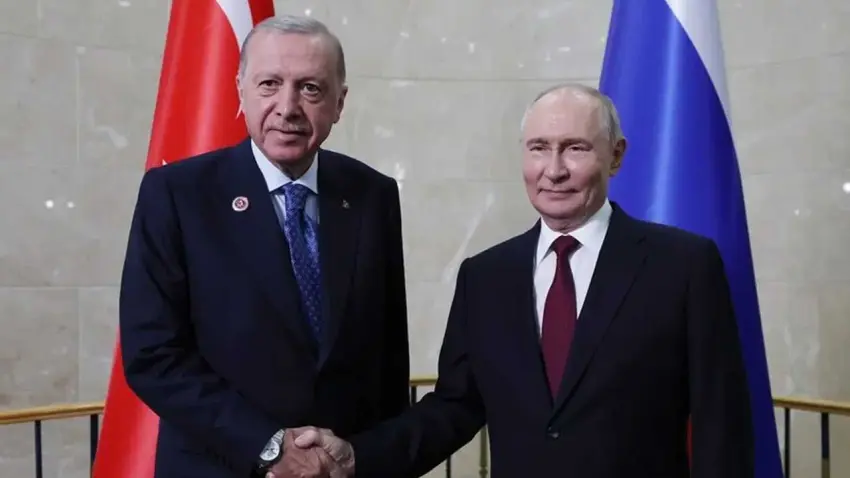 Cumhurbaşkanı Erdoğan, Rusya Devlet Başkanı Putin ile telefonda görüştü haberinin görseli