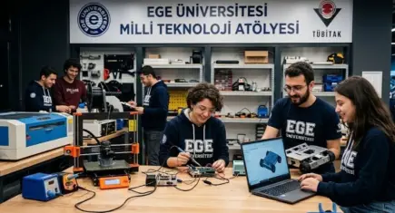 Ege Üniversitesi’nde öğrencilerin fikirlerini prototipe dönüştürecek atölye kuruluyor