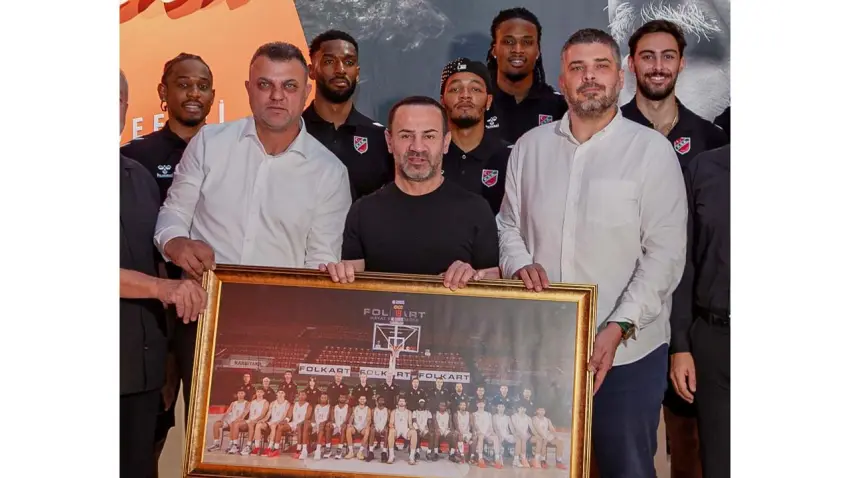 Folkart’tan Karşıyaka Basketbol’a 50 milyon TL’lik dev destek haberinin görseli