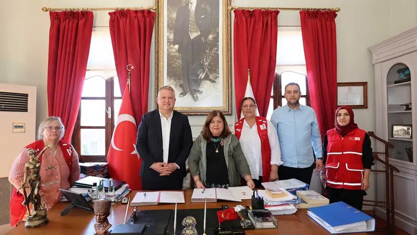 Urla’da sosyal dayanışmayı güçlendirecek iş birliği haberinin görseli
