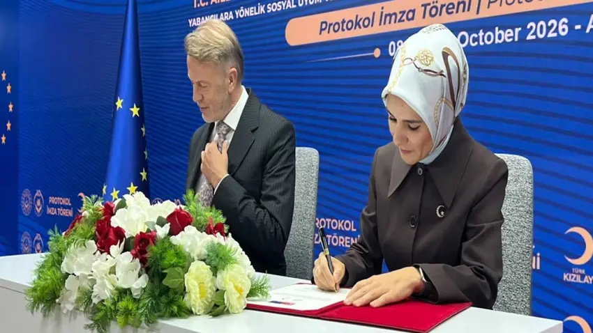 Aile ve Sosyal Hizmetler Bakanlığı ile AB arasında yeni protokol: İhtiyaç sahibi yabancılara destek sürecek haberinin görseli