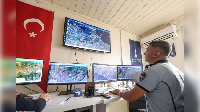 Kaçak döküme karşı İzmir’de 114 kamera ve dronla sıkı denetim haberinin görseli