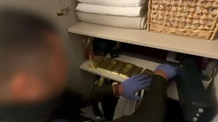 10 kg külçe altın