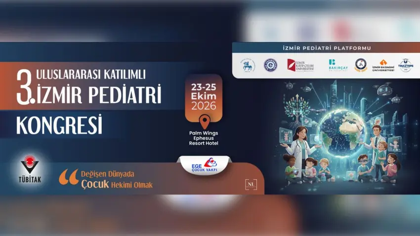3. Uluslararası İzmir Pediatri Kongresi 23 Ekim’de başlıyor haberinin görseli